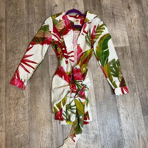 Farm Rio Spring Forest Mini Dress